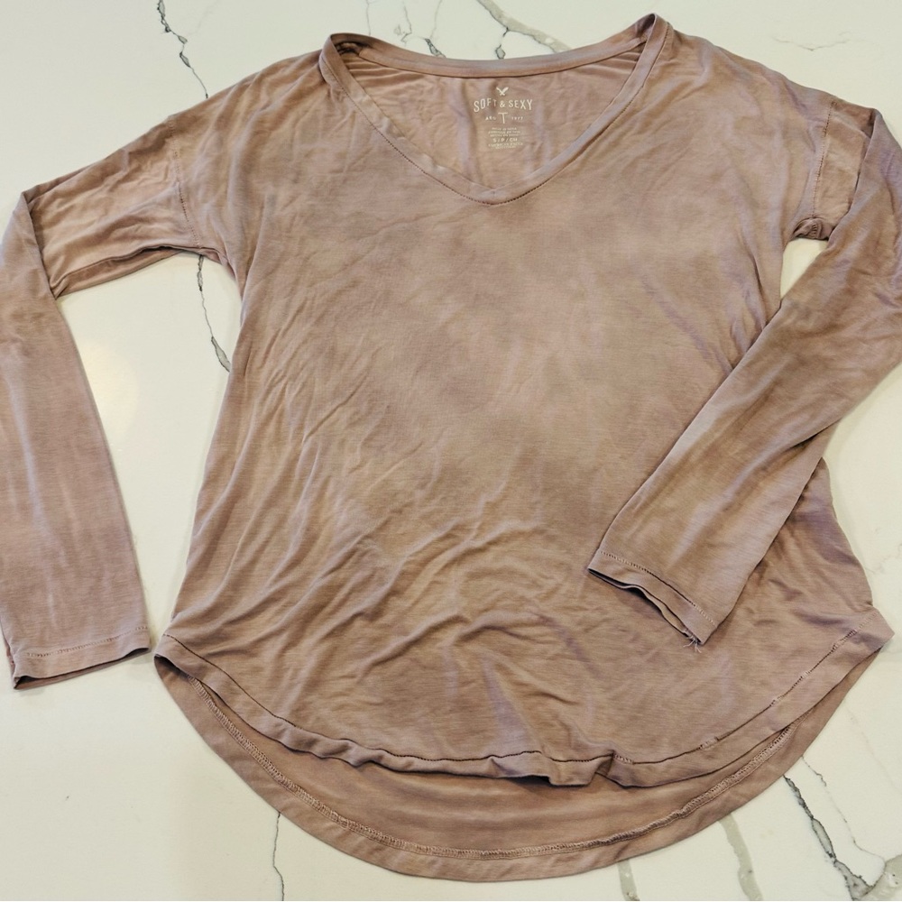 Soft and Sexy AEO long Sleeve V-Neck